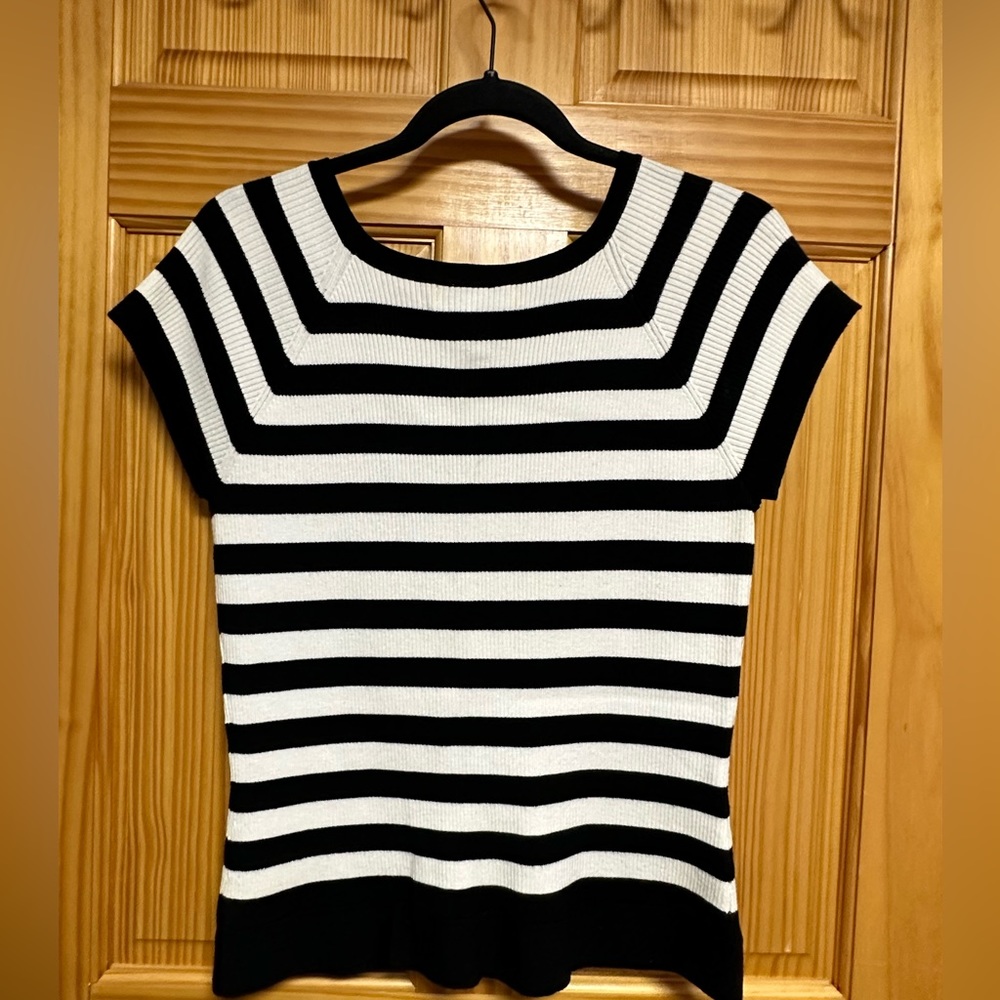 Dressbarn striped blouse. Size XL